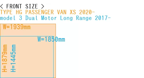 #TYPE HG PASSENGER VAN XS 2020- + model 3 Dual Motor Long Range 2017-